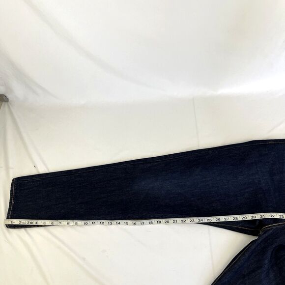 New Mens Levi’s 512 Slim Taper Dark Wash Jeans Size 38x32 Irregular NWT - Picture 8 of 8